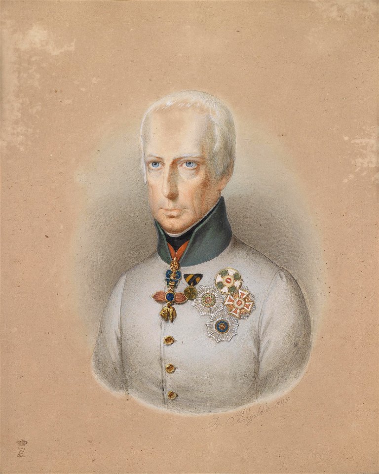 Ignaz Rungaldier Kaiser Franz I von Österreich 1843