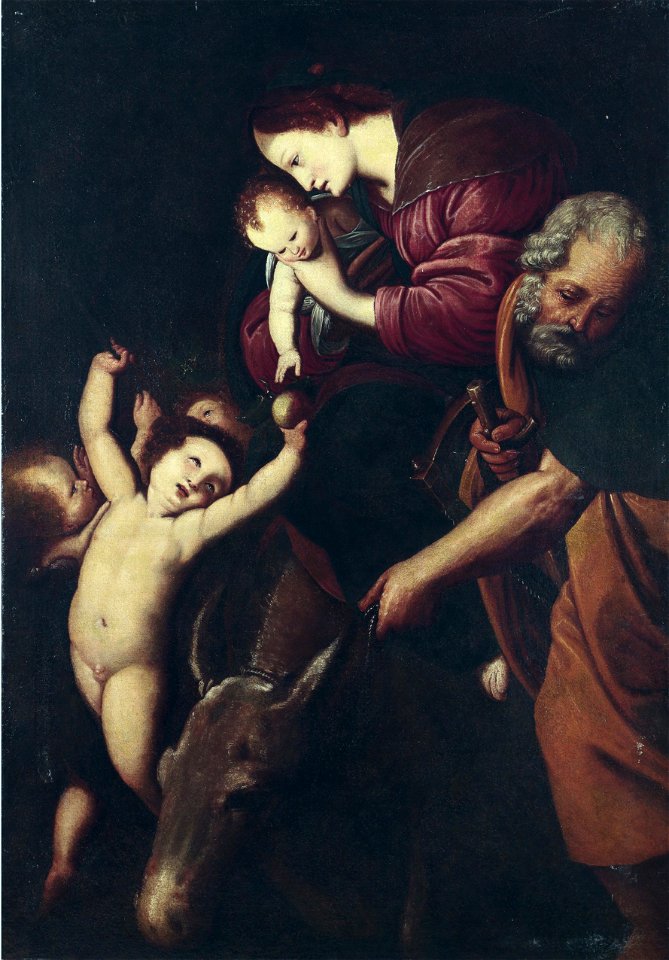 Il Cerano (circle) Flight into Egypt