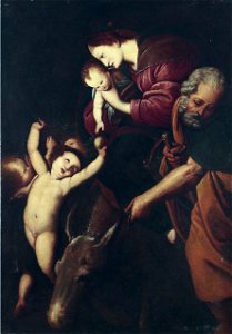 Il Cerano (circle) Flight into Egypt
