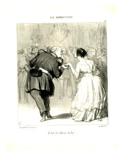 Il fait les délices du bal (He is the delight of the people attending the ball) (BM 1918,0511.116)