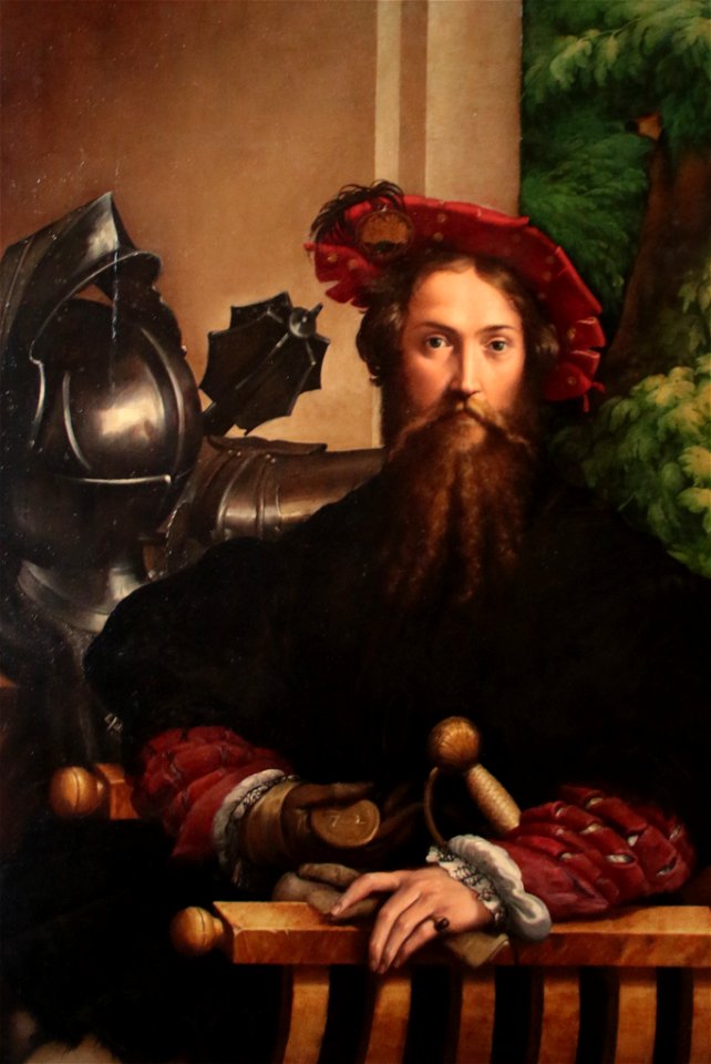 Il Parmigianino (Girolamo Francesco Maria Mazzola 1503-1540) - ritratto di Galeazzo Sanvitale (1524) - Museo di Capodimonte Napoli