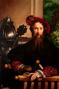 Il Parmigianino (Girolamo Francesco Maria Mazzola 1503-1540) - ritratto di Galeazzo Sanvitale (1524) - Museo di Capodimonte Napoli