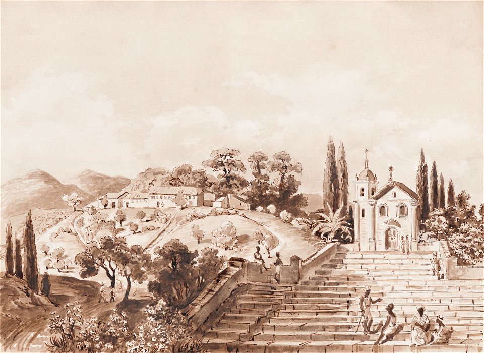 Igreja de São Sebastião, da Coleção Brasiliana Iconográfica