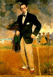 Igor Stravinski 6 slika 1915 žak emil blanš