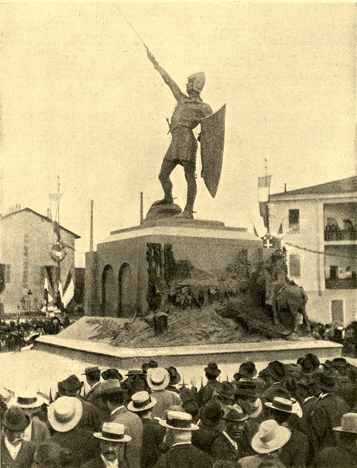 Il monumento di Legnano, testè inaugurato