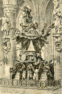 Il pulpito di Santa Gudula