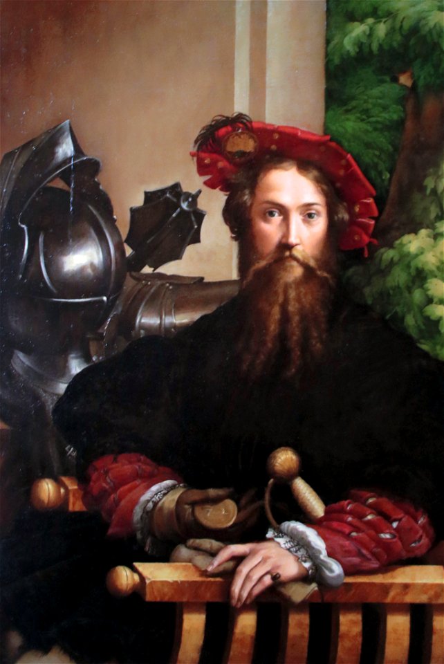 Il Parmigianino (Girolamo Francesco Maria Mazzola 1503-1540) - ritratto di Galeazzo Sanvitale (1524) - Museo di Capodimonte NapoliFXD