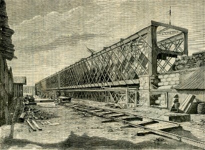 Il ponte sul Ticino a Sesto Calende
