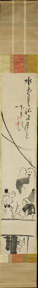 Ike Taiga 池大雅 - Mibu Kyogen - 2020-386 - Princeton University Art Museum