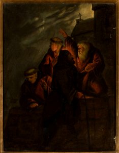 Ignacy Gierdziejewski - Priest Marek facilitates the escape of Władysław the Short - MP 571 - National Museum in Warsaw