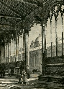 Il Camposanto di Pisa xilografia
