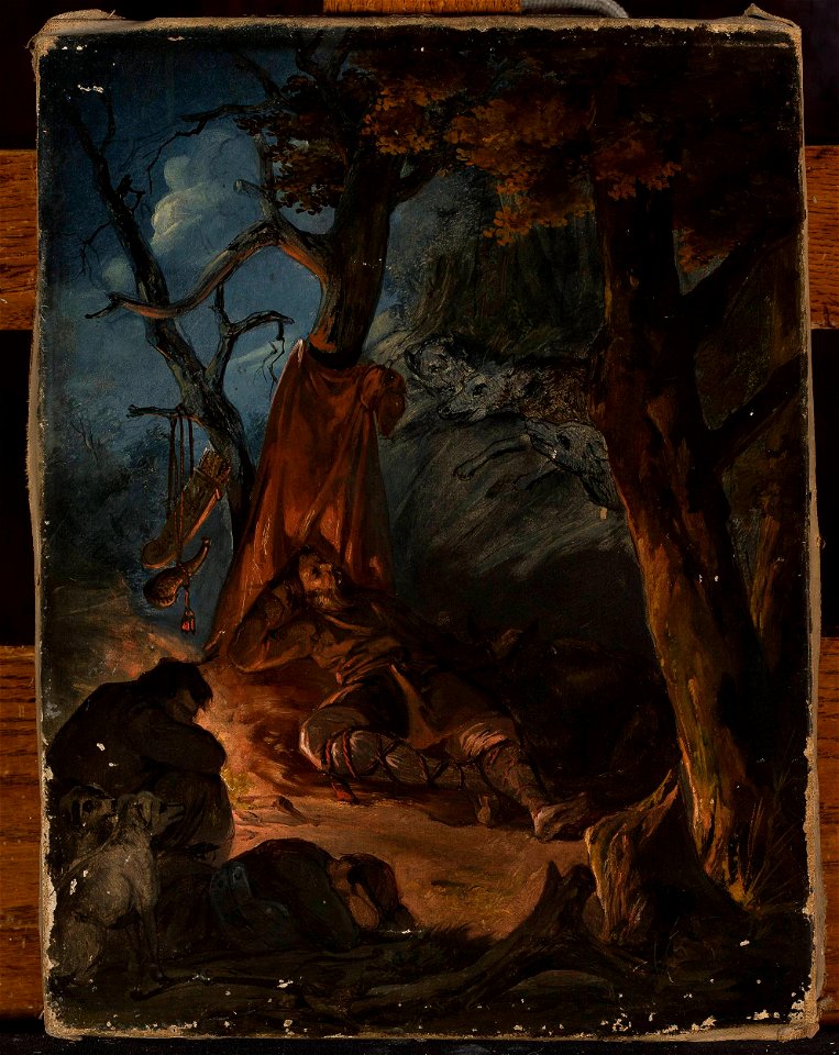 Ignacy Gierdziejewski - Dream of Gediminas - MP 569 MNW - National Museum in Warsaw
