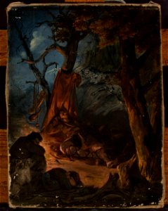 Ignacy Gierdziejewski - Dream of Gediminas - MP 569 MNW - National Museum in Warsaw