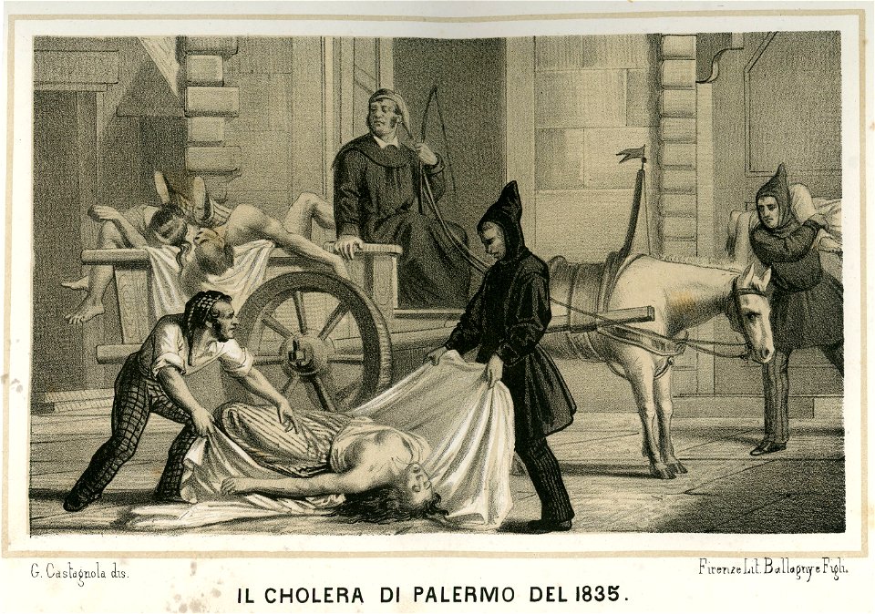 Il cholera di Palermo del 1835