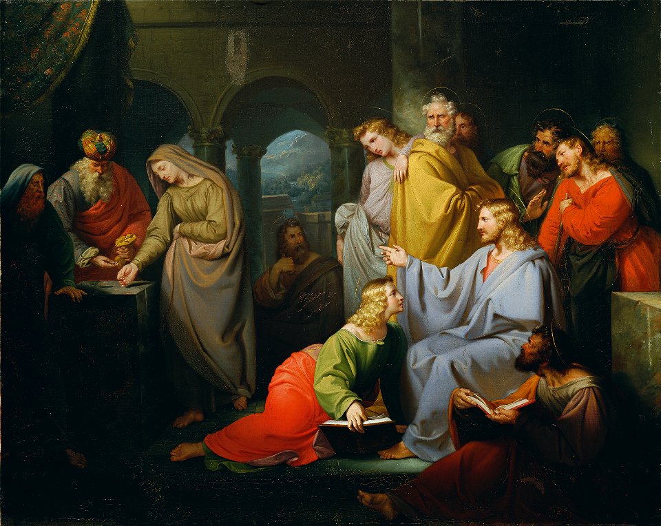 Ignaz Dullinger - Das Scherflein der Witwe - 7913 - Kunsthistorisches Museum
