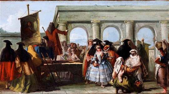 Il Ciarlatano (The Charlatan) by Giovanni Battista Tiepolo