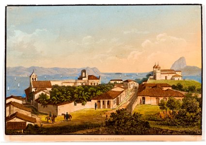Igreja de St. Sebastiaõ (2), da Coleção Brasiliana Iconográfica