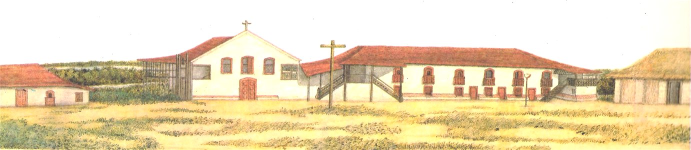 Igreja Matriz e Casa Paroquial da Vila de Monte Alegre