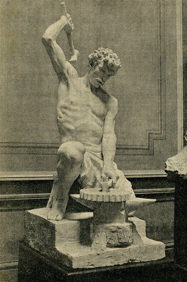 Il Lavoro, statua di Benedetto Civiletti di Palermo