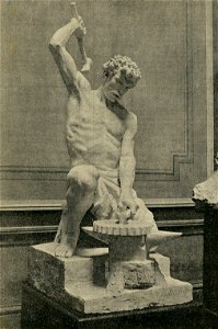 Il Lavoro, statua di Benedetto Civiletti di Palermo. Free illustration for personal and commercial use.
