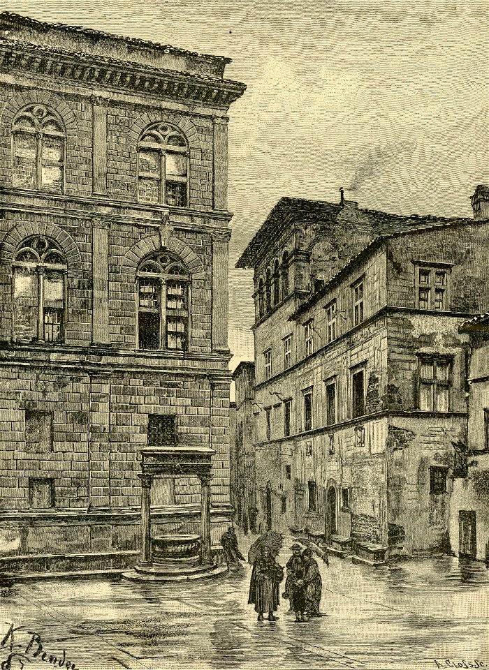 Il palazzo Piccolomini a Pienza