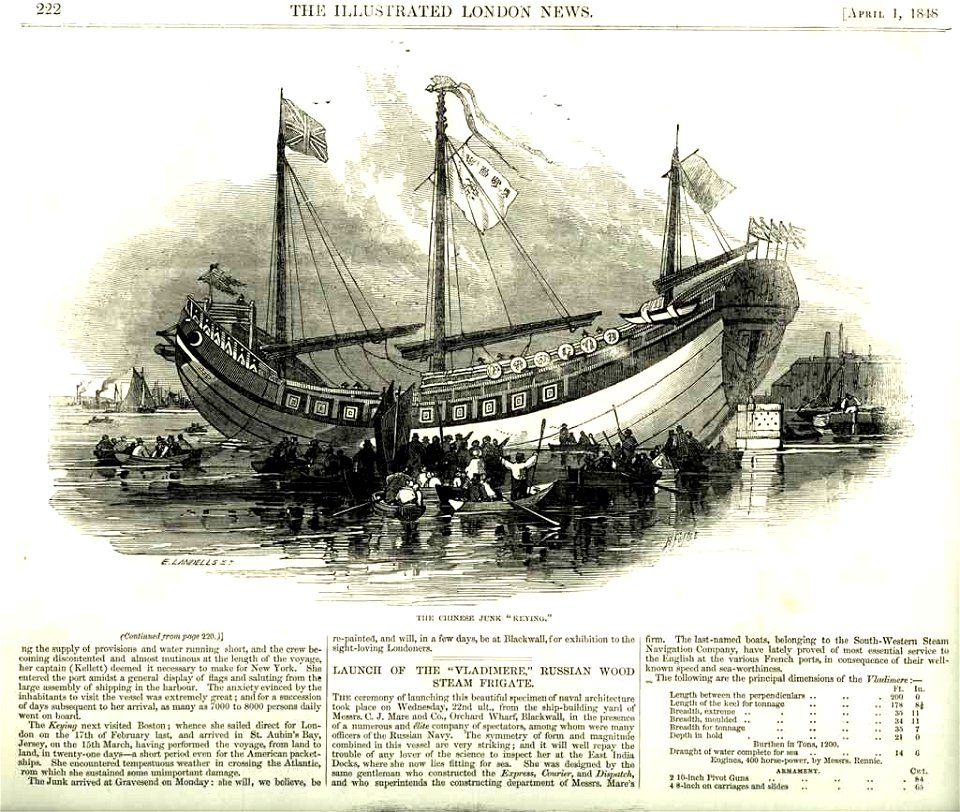 Illustrated London News - 1 April 1848