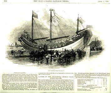 Illustrated London News - 1 April 1848. Free illustration for personal and commercial use.