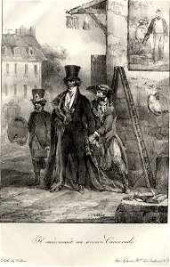 Il méconnaît un ancien camarade (BM 1869,0410.30)