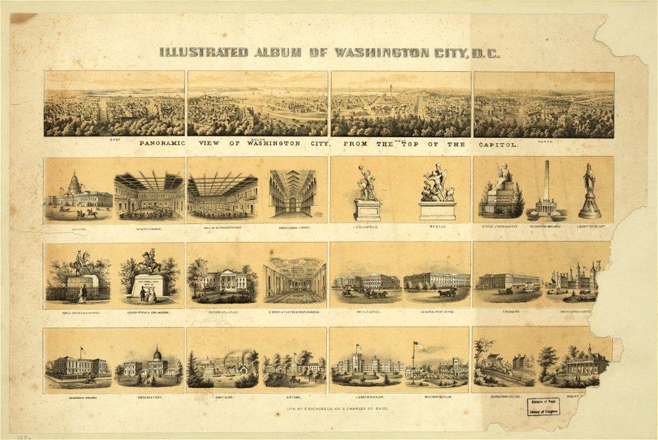 Illustrated album of Washington City, D.C. LCCN2004670384