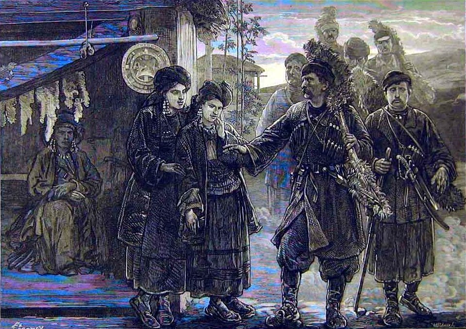 Illustrated London News 1873 ‘Betrothal in Georgia’