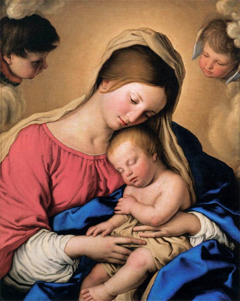 Il Sassoferrato - The Sleep of the Infant Jesus - WGA20877