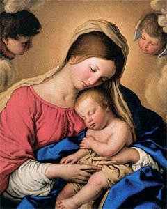 Il Sassoferrato - The Sleep of the Infant Jesus - WGA20877