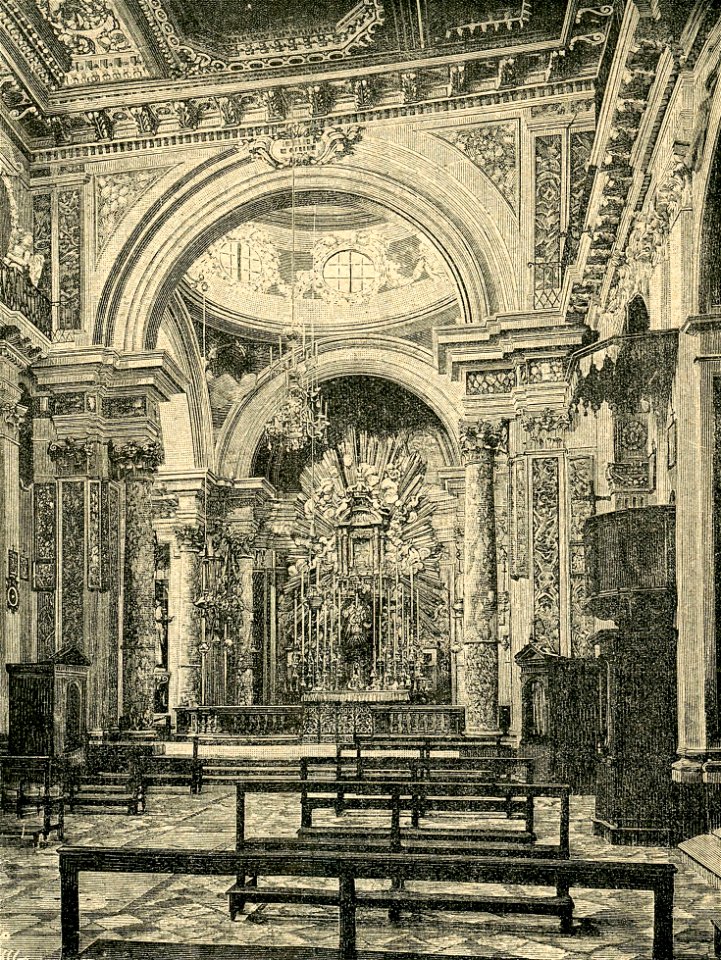 Il Santuario di Montenero presso Livorno Interno del tempio