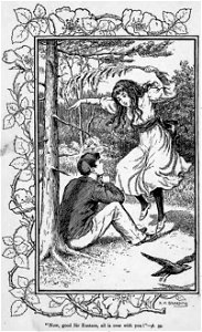 Illustrations by K. M. Skeaping for the Holiday Prize by E. D. Adams-pg-039-Now, good Sir Eustace, all is over with you