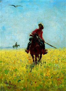 Ilja Repin - Auf der Fährte -1881