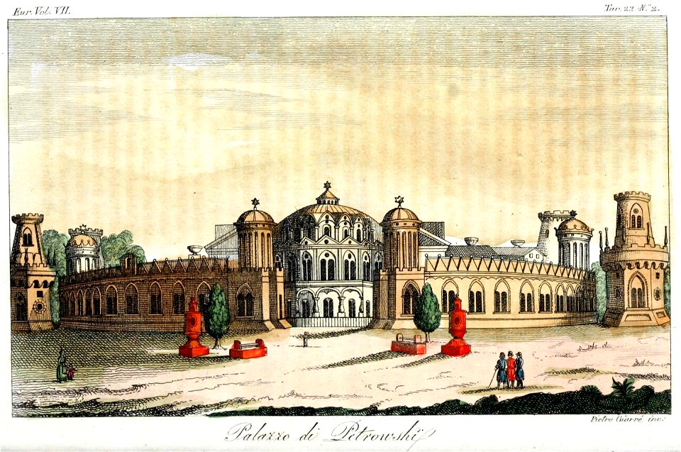 Illustration for Il costume antico e moderno by Giulio Ferrario Europa Vol VII pt 2 1831 (41)