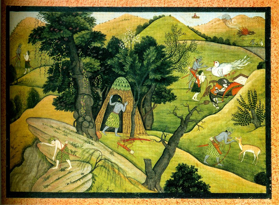 Illustration of the Ramajana, 18th century
