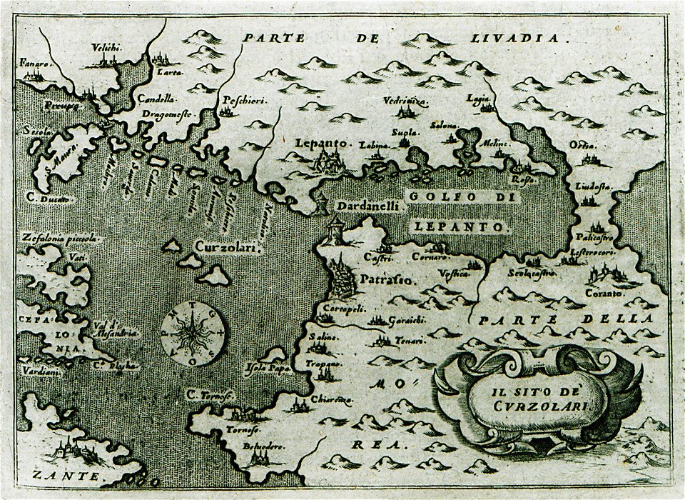 Il sito de Curzolari - Porcacchi Tomaso - 1620