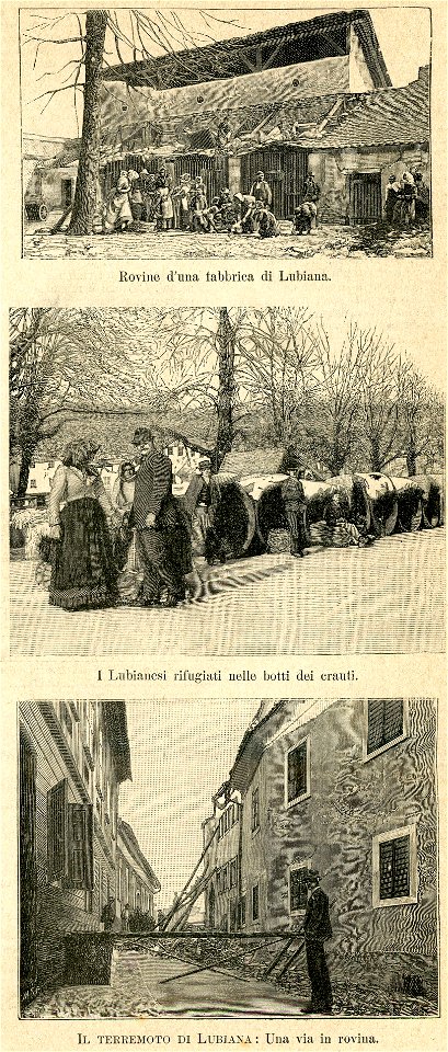 Il terremoto di Lubiana