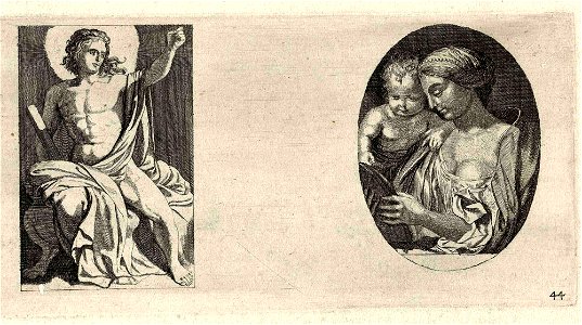 Illustrationen zu lateinischen Sprüchen c1700 ubs G 0842 II 006