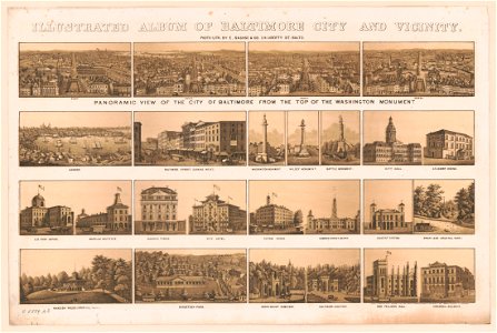 Illustrated album of Baltimore City and vicinity LCCN2004670386