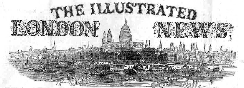 Illustrated London News - 19 October 1844 header