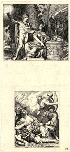 Illustrationen zur griechischen Mythe (Apoll, Niobe) ubs G 0858 II