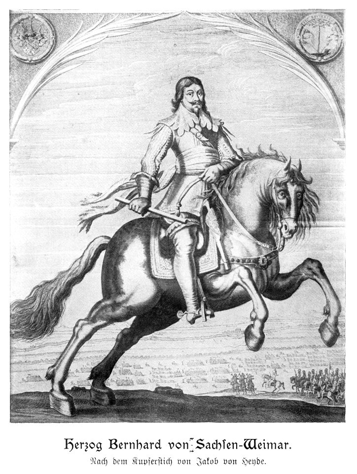 Illustrierte Geschichte d. sächs. Lande Bd. II Abt. 1 - 304 - Herzog Bernhard von Sachsen-Weimar