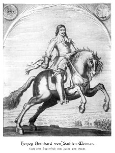 Illustrierte Geschichte d. sächs. Lande Bd. II Abt. 1 - 304 - Herzog Bernhard von Sachsen-Weimar