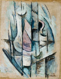 Ilmari Aalto - Cubist Still-Life , Cubist Composition - A IV 3289 - Finnish National Gallery