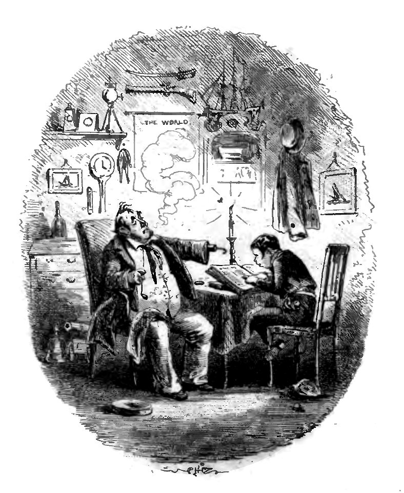 Illus from Illus title page--Dombey and son