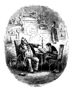 Illus from Illus title page--Dombey and son