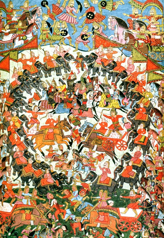 Illustration of the Mahabharata