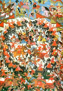 Illustration of the Mahabharata